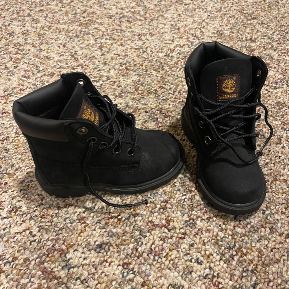 Timberland Waterproof Suede Toddler Boots - Picture 5 of 5
